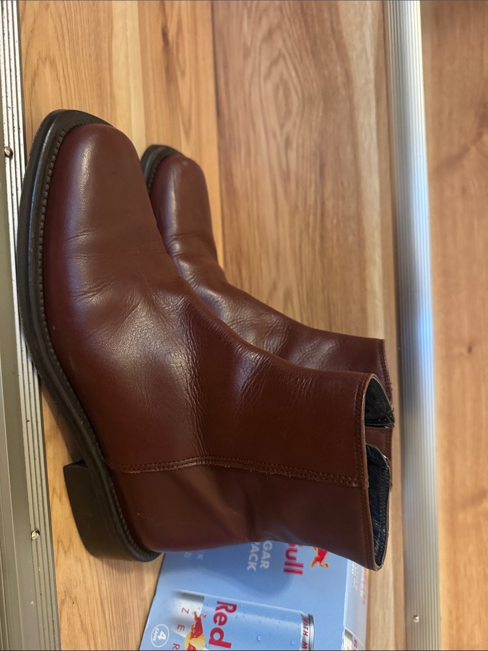 J. Crew Women's Brown Leather Ankle Booties